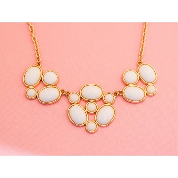 Vintage Heavenly Stones Bib Necklace | 18 inch | H19 - Picture 1 of 4